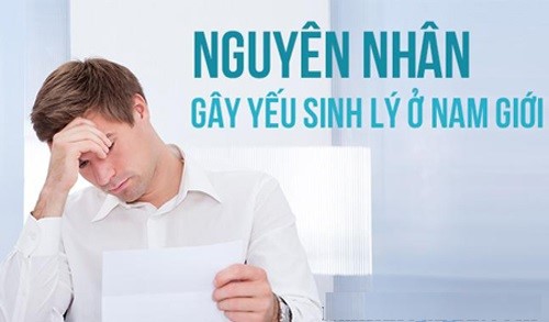 Truy tìm nguyên nhân và cách chữa trị bệnh yếu sinh lý