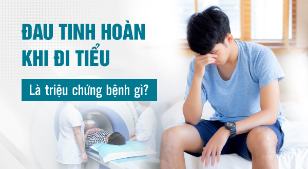 Đau tinh hoàn khi đi tiểu là triệu chứng bệnh gì?